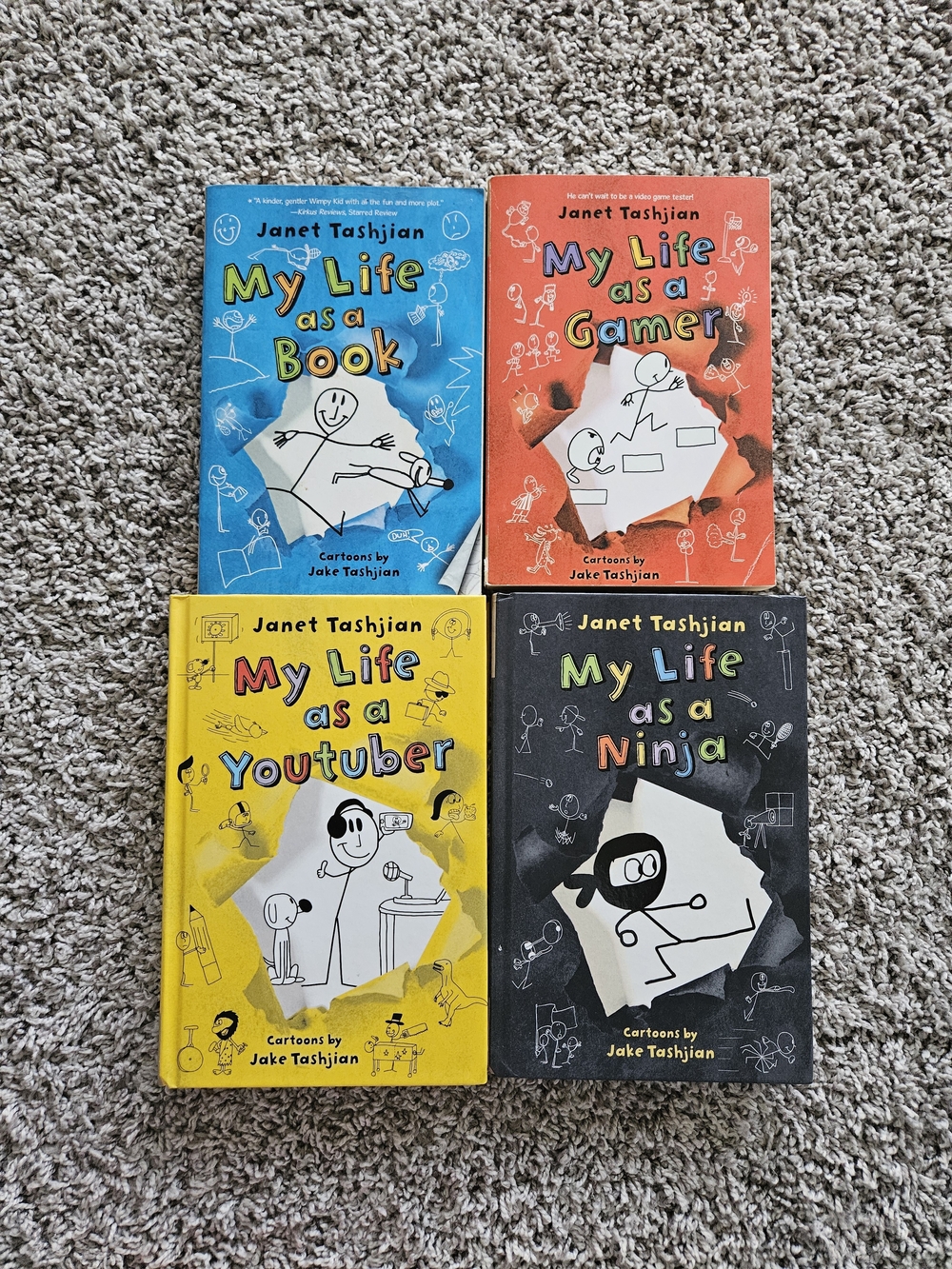 My Life Book Set - Ninja, Gamer, Youtuber, Book